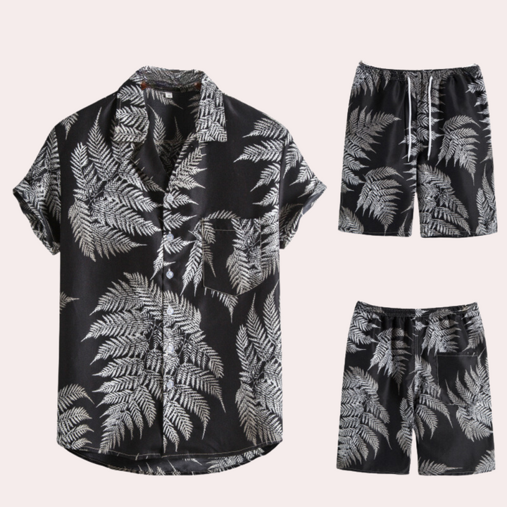 W&W Mode | Herren Hawaii Zweiteiler