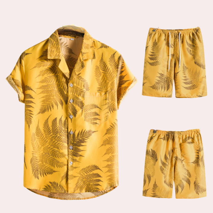 W&W Mode | Herren Hawaii Zweiteiler