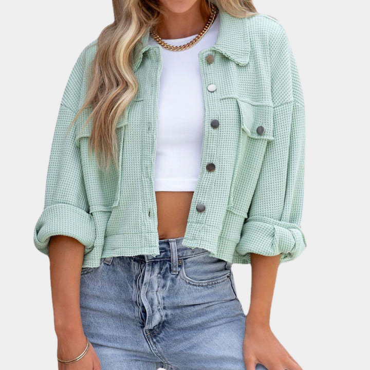 W&W Mode | Trendige Sommerjacke Mit Taschen