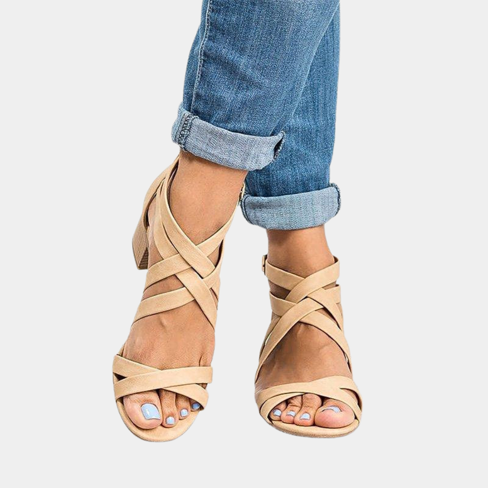 WW | Elegante Damen-Sandaletten mit Absatz, Die Einen Hauch Von Klasse Verleihen