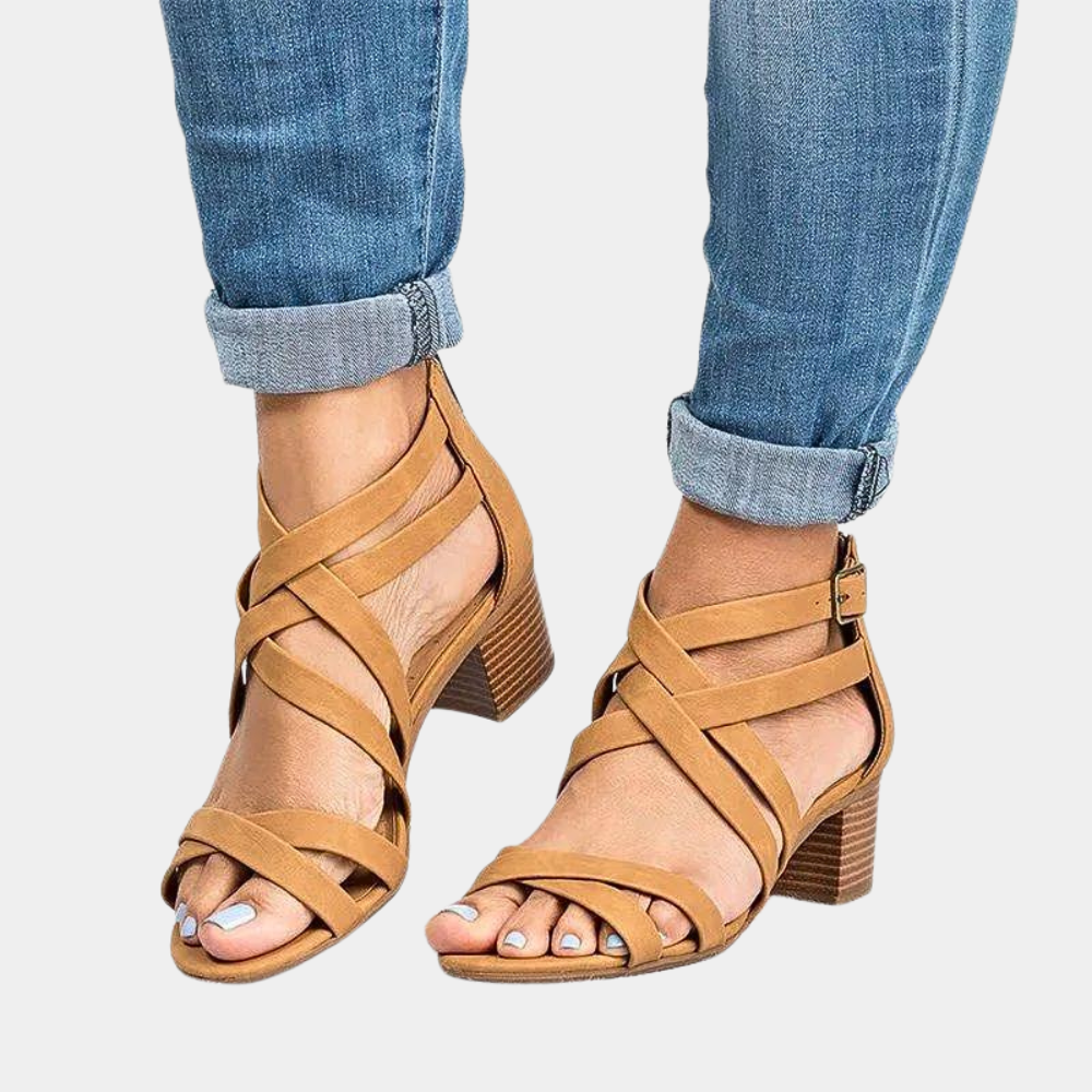 WW | Elegante Damen-Sandaletten mit Absatz, Die Einen Hauch Von Klasse Verleihen