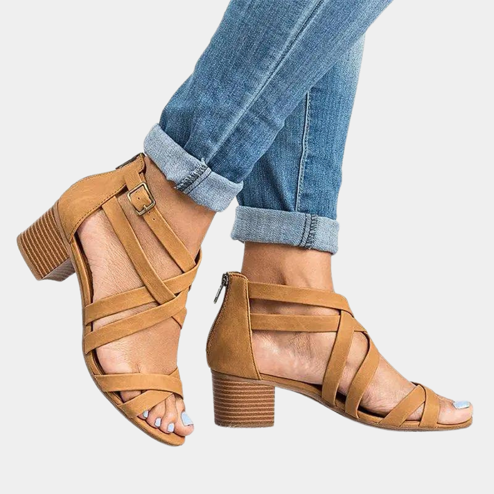 WW | Elegante Damen-Sandaletten mit Absatz, Die Einen Hauch Von Klasse Verleihen