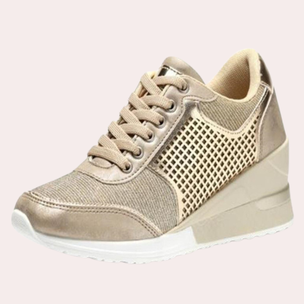 W&W Mode | Orthopädische Sneaker Mit Keilabsätzen