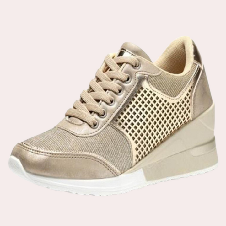 W&W Mode | Orthopädische Sneaker Mit Keilabsätzen