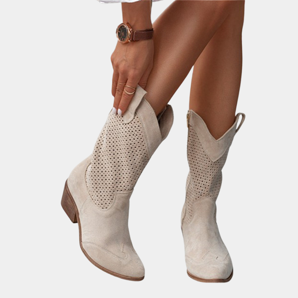 W&W Mode | Cowboystil Orthopädische Stiefel Für Frauen Komfortabel & Modisch