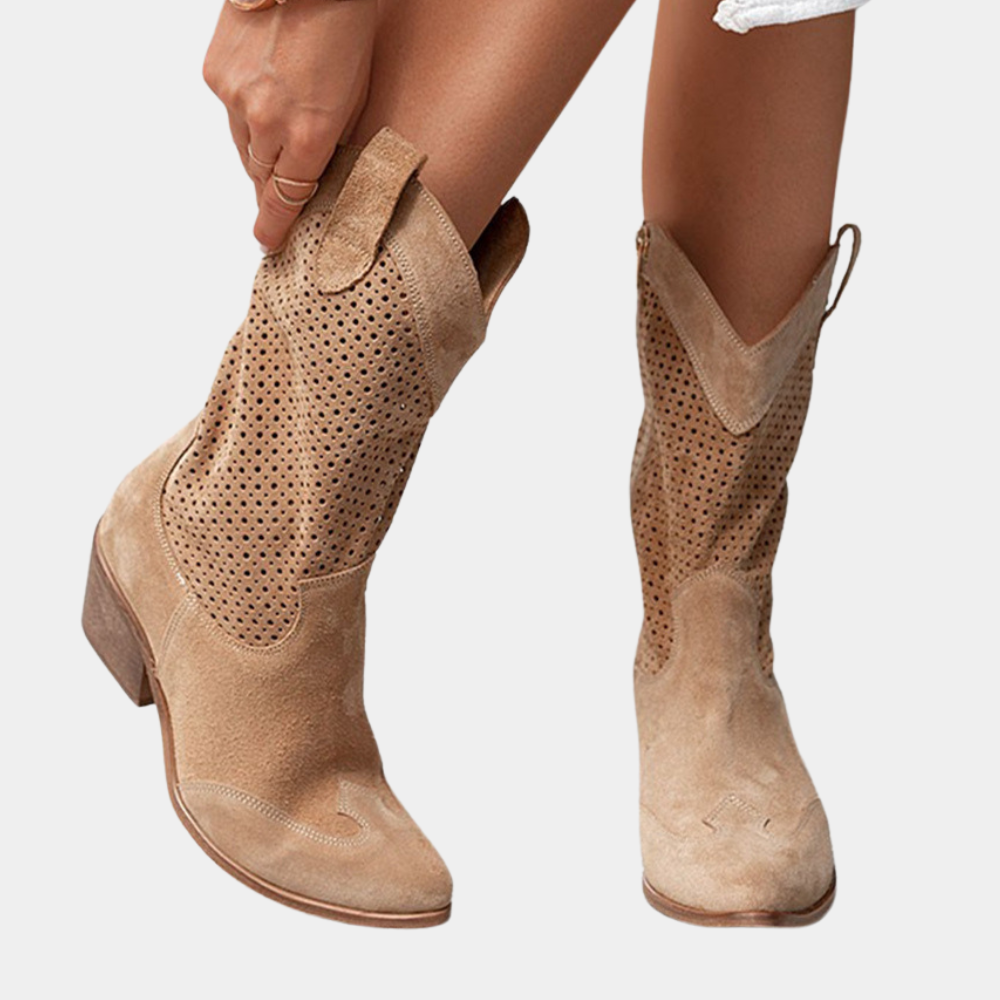W&W Mode | Cowboystil Orthopädische Stiefel Für Frauen Komfortabel & Modisch