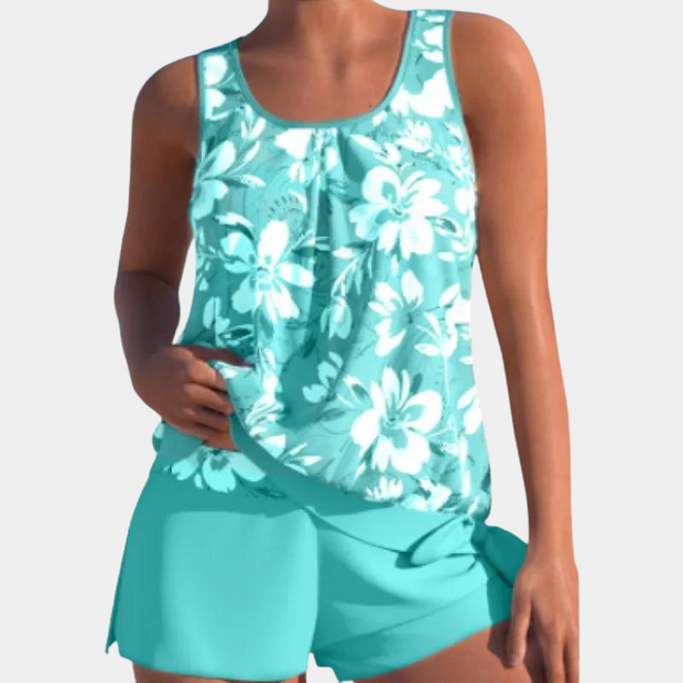 WW | Blumen Tankini Satz