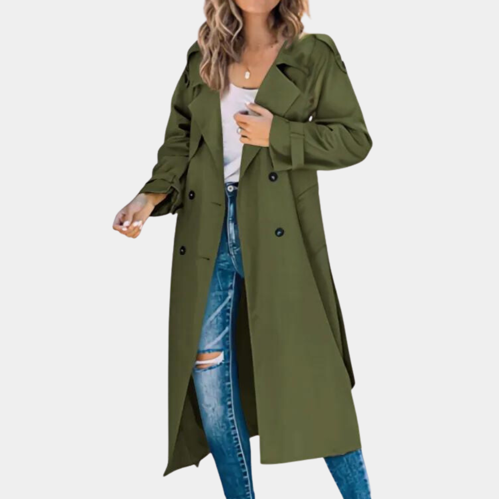 WOLFF - Stijlvolle trenchcoat voor dames