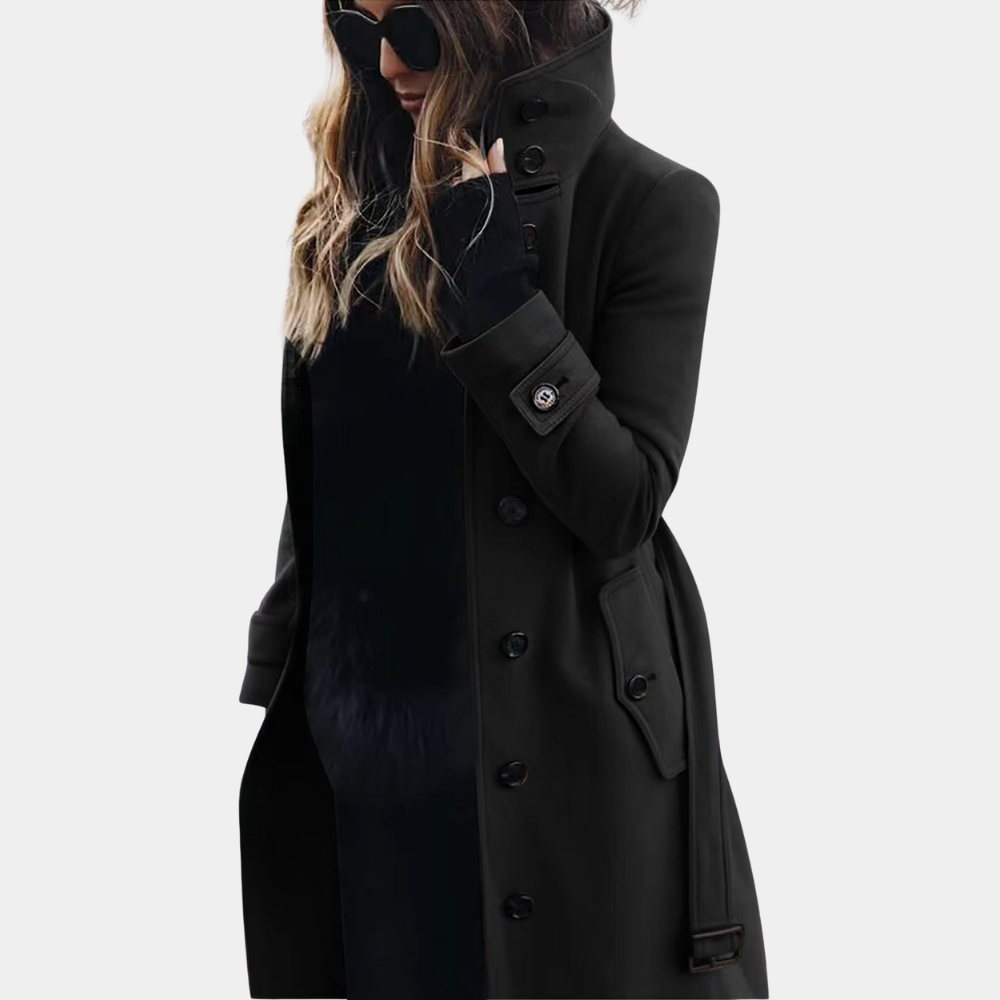 Eleganter und warmer Trenchcoat für Frauen