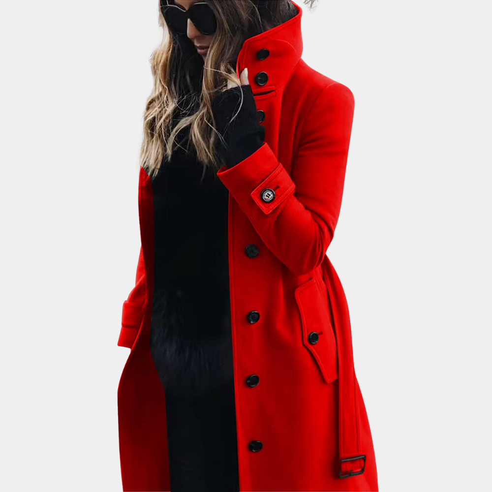 Eleganter und warmer Trenchcoat für Frauen