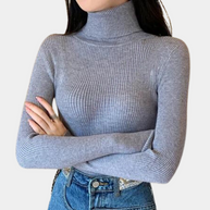 WW | Warme Damen Rollkragenpullover Für Den Winter