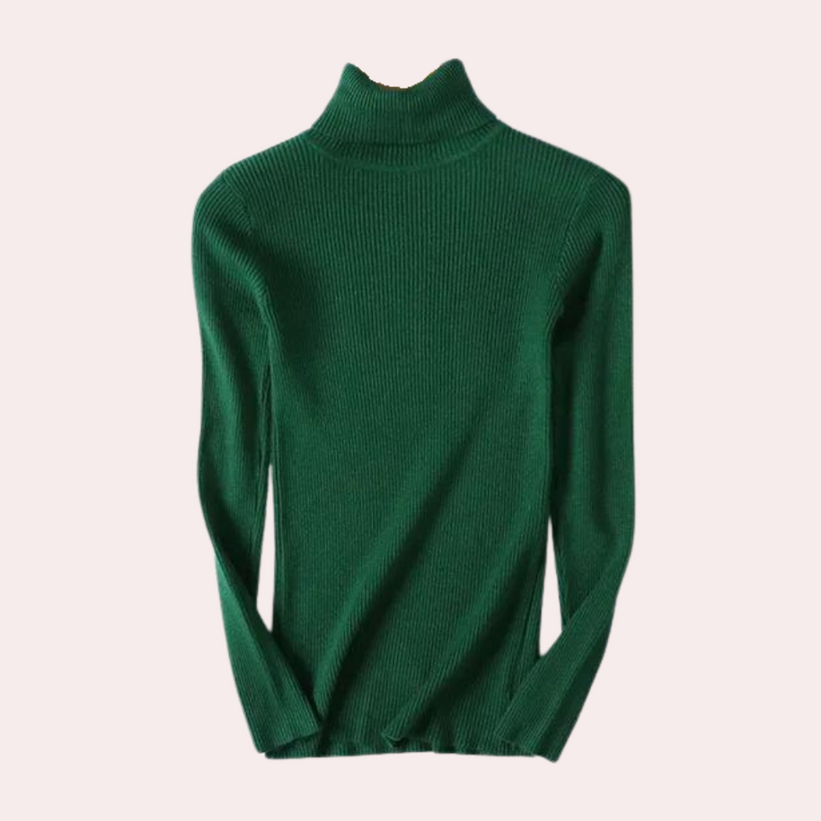 WW | Warme Damen Rollkragenpullover Für Den Winter