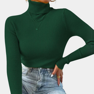 WW | Warme Damen Rollkragenpullover Für Den Winter