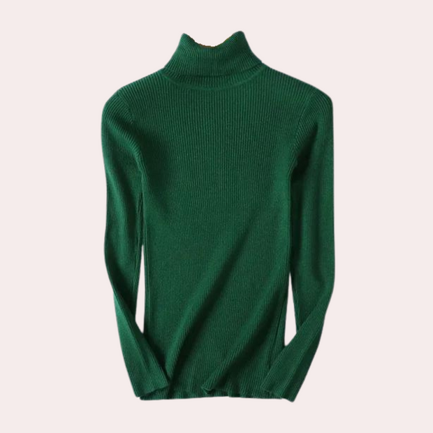 WW | Warme Damen Rollkragenpullover Für Den Winter