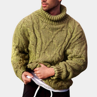 WW | Strickpullover Mit Zopfmuster Für Herren