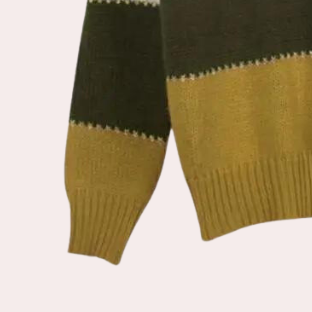 WW | Stilvoll Gestreifter Pullover Für Damen