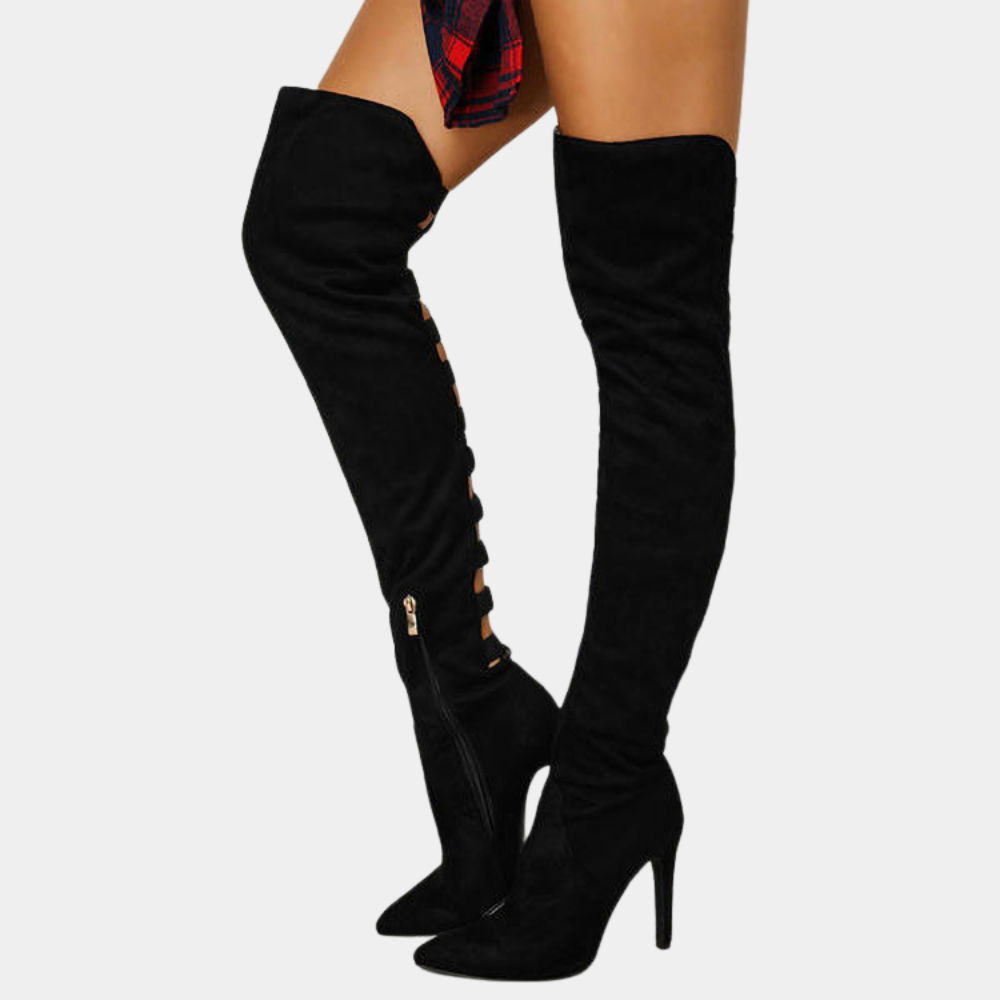 W&W Mode | Orthopädische Damenstiefel Mit Overknee