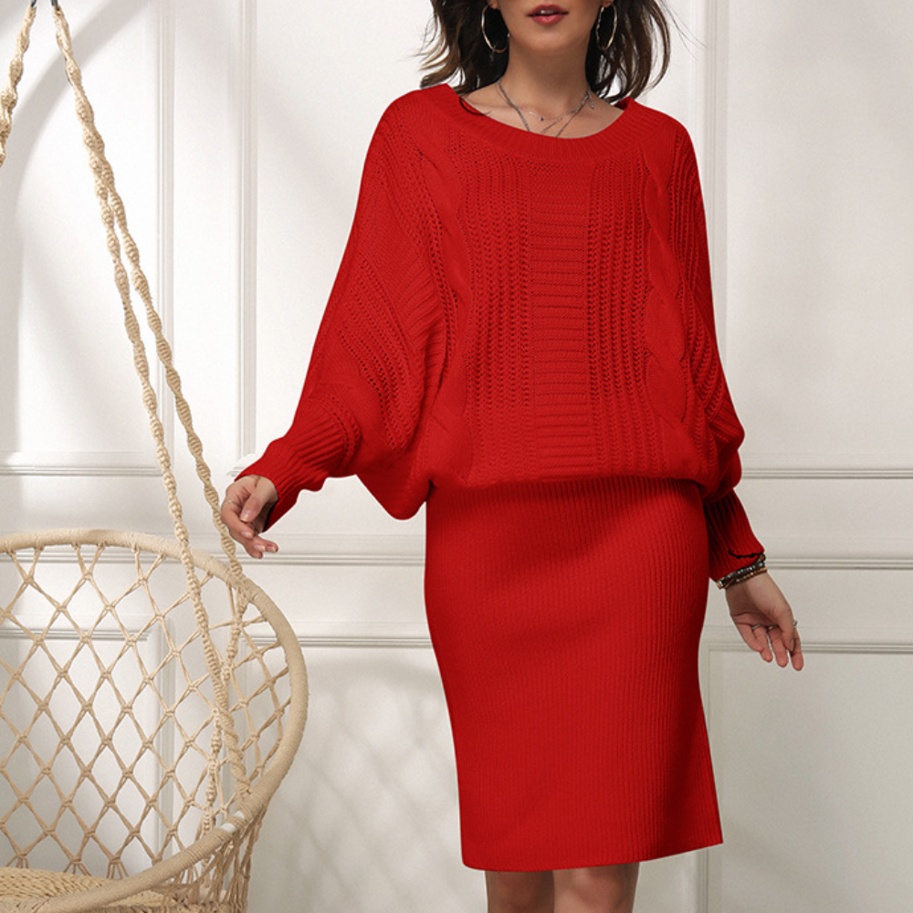 WW | Damen Strickkleid