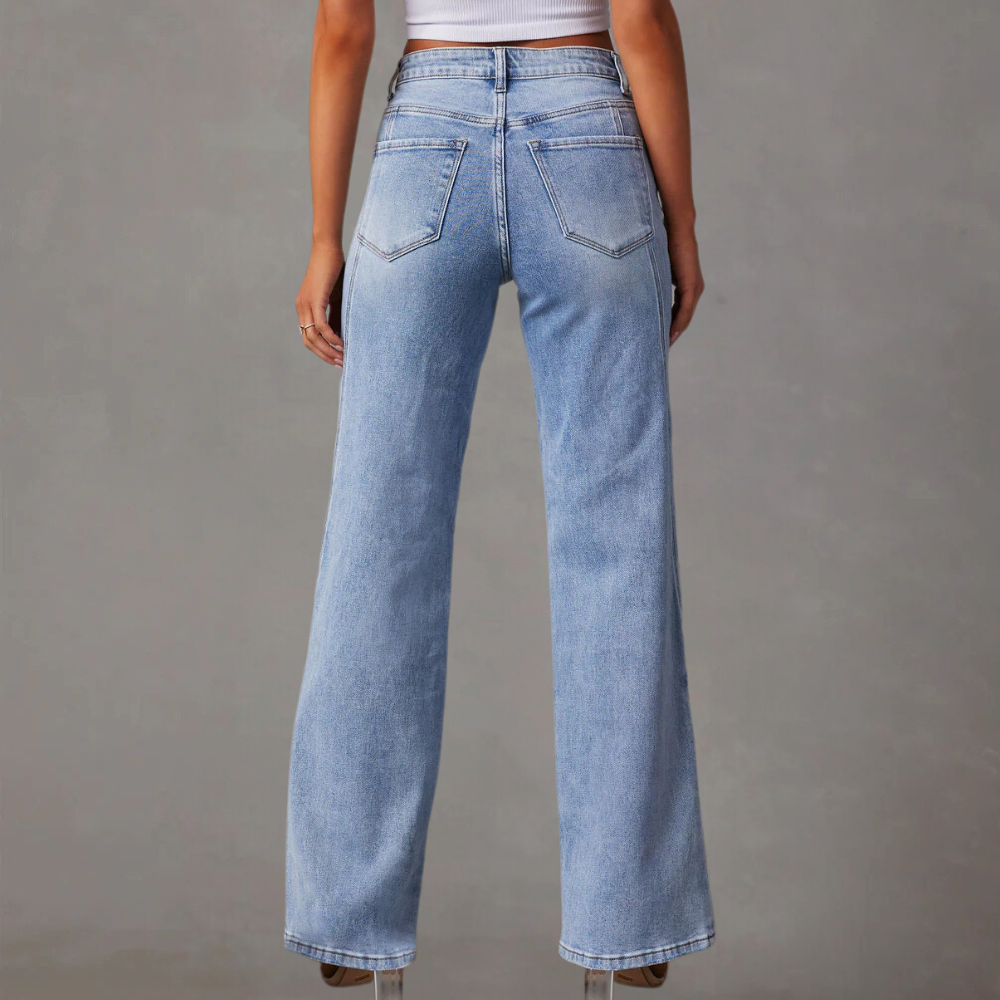 WW | Stilvolle Damen Flared Jeans