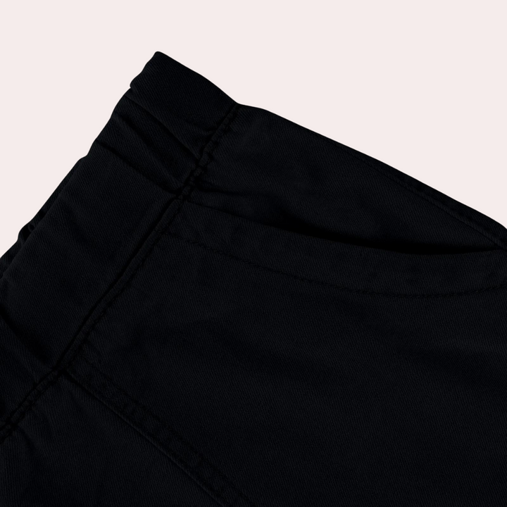 W&W Mode | Einfache Passform mit Fransen Jeansshorts für Frauen