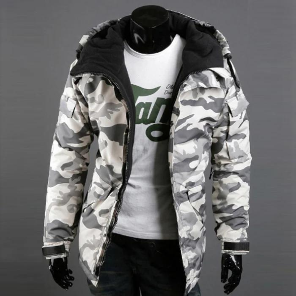 WW | Stylische Camouflage Jacke Für Herren