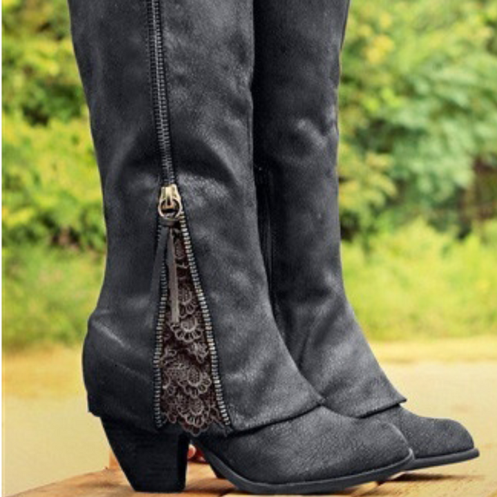 W&W Mode | Elegante Stiefel Mit Hohen Absätzen Für Damen