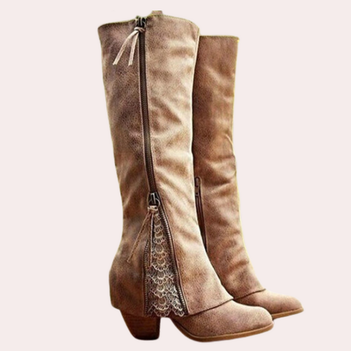 W&W Mode | Elegante Stiefel Mit Hohen Absätzen Für Damen