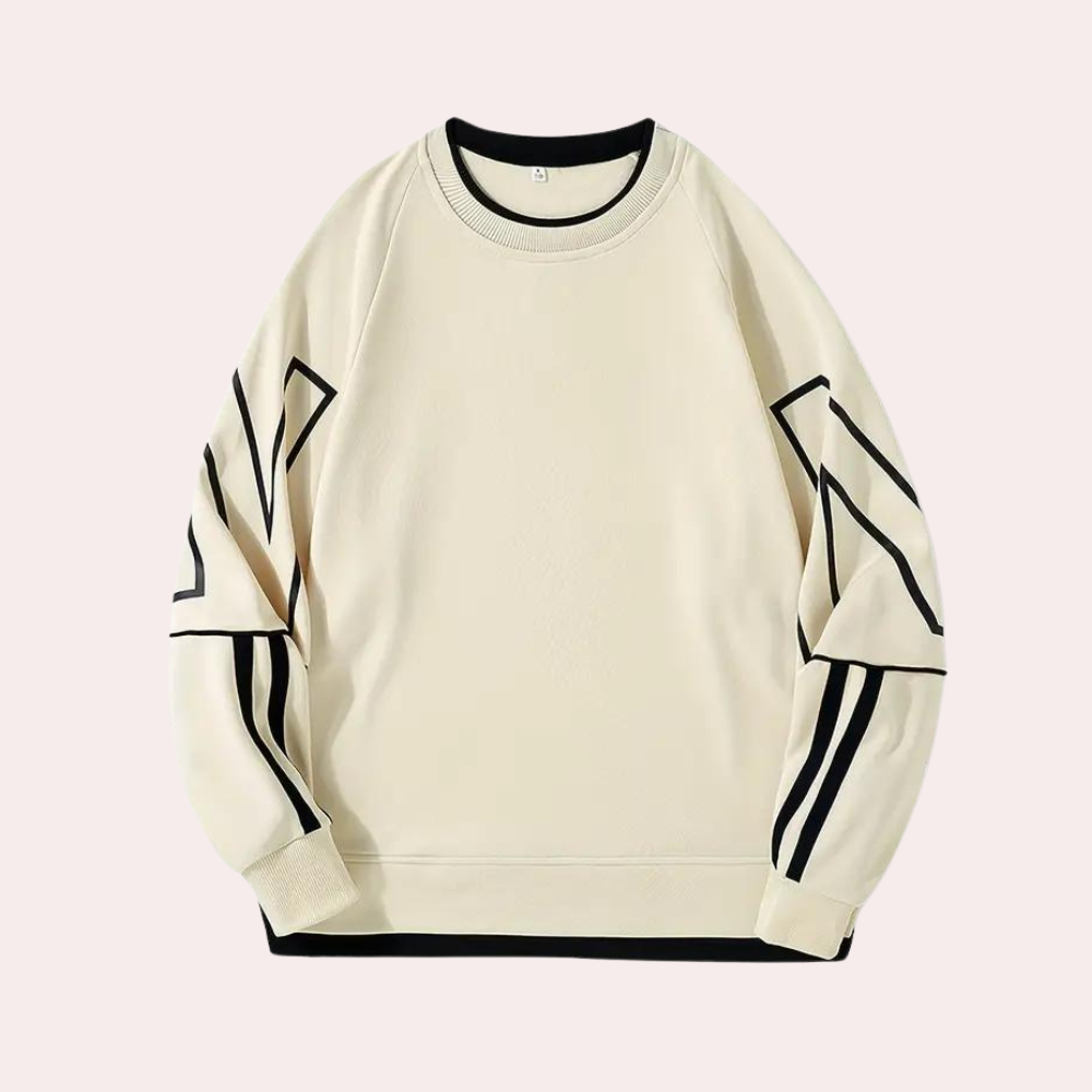 WW | Heren Kapuzenpullover mit Lockerem Schnitt