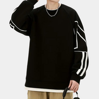 WW | Heren Kapuzenpullover mit Lockerem Schnitt