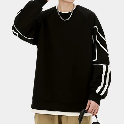 WW | Heren Kapuzenpullover mit Lockerem Schnitt