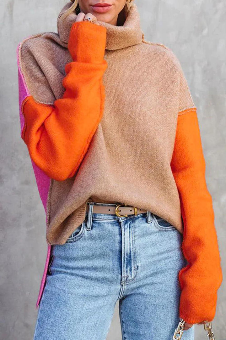 W&W Mode – Farbblockpullover im Wintertrend
