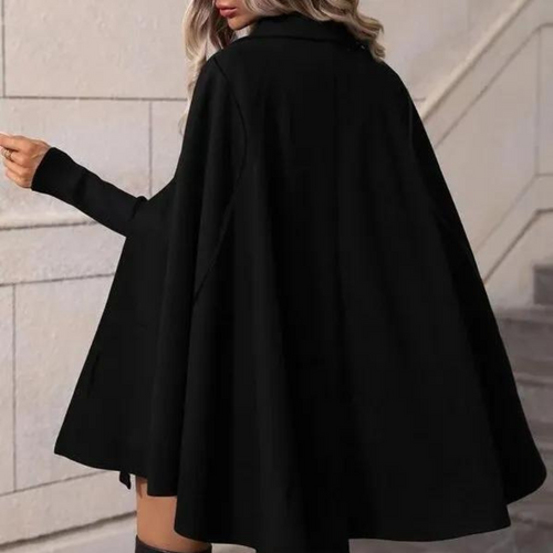 W&W Mode | Luxus Damenmantel mit Cape