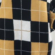 WW | Dames Trui Met Stijlvol Geruit Patroon