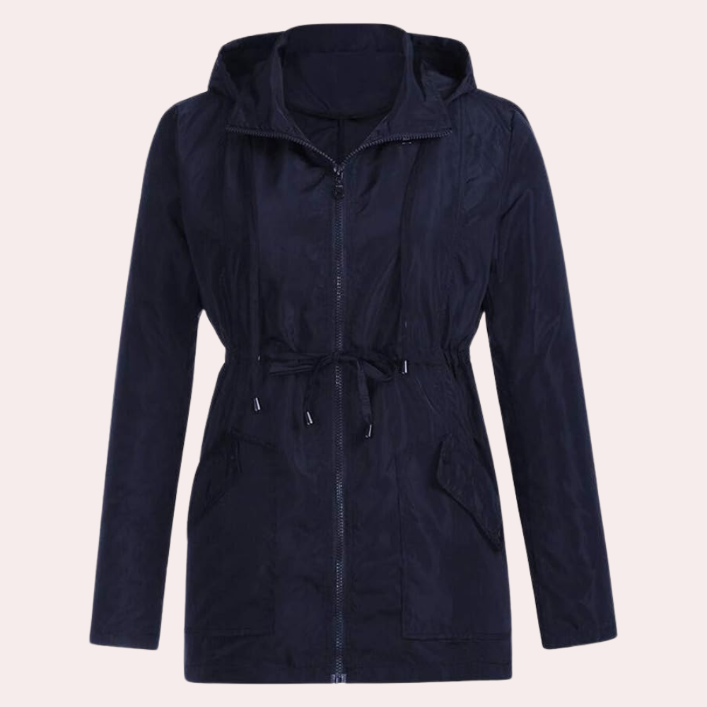 WW | Verstellbare Jacke Mit Kapuze Und Taschen Für Damen