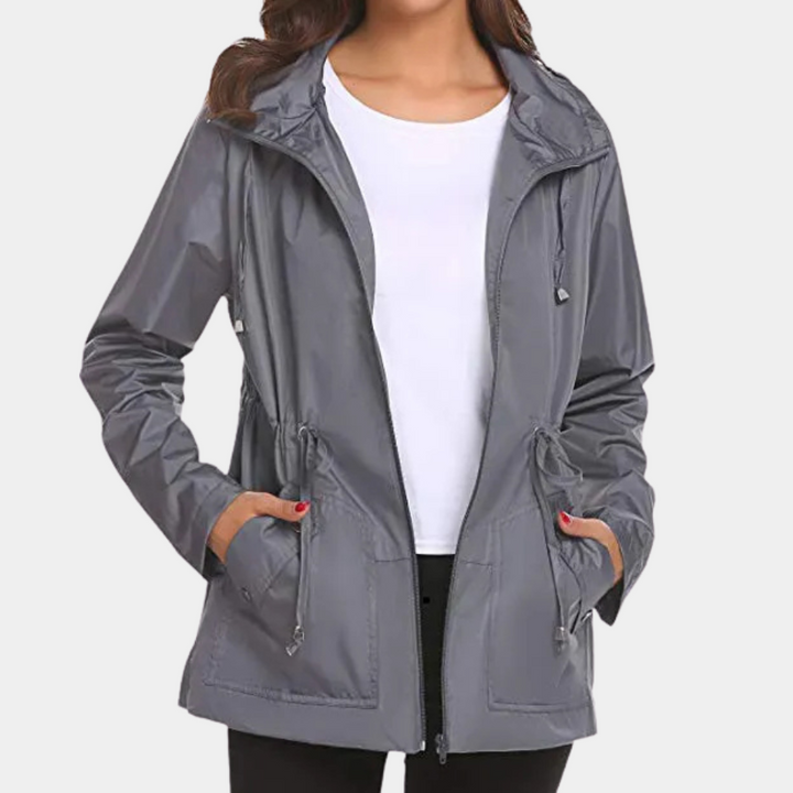 W&W Mode | Verstellbare Jacke Mit Kapuze Und Taschen Für Damen