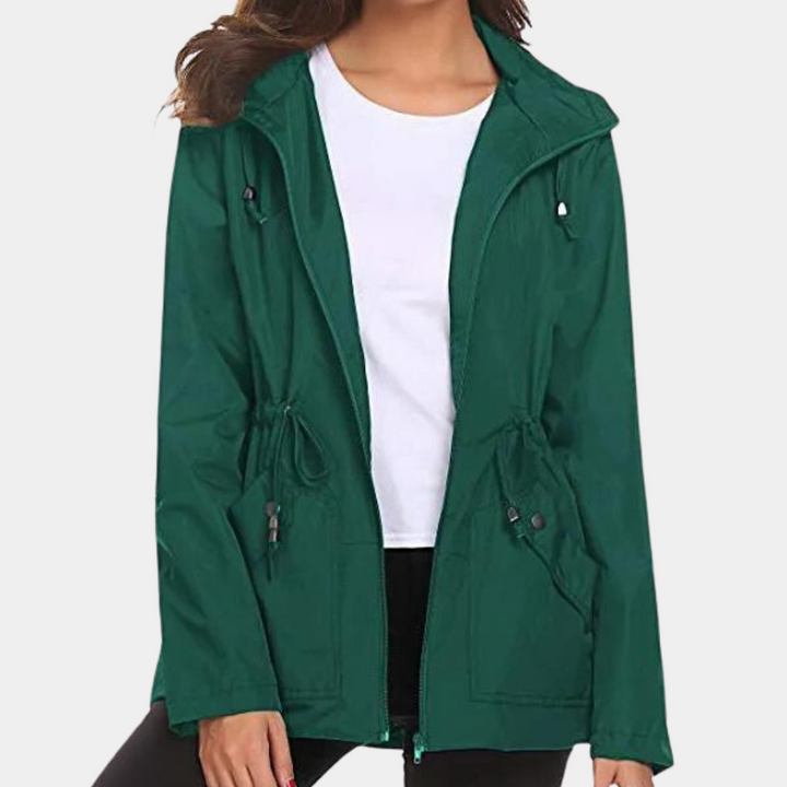 W&W Mode | Verstellbare Jacke Mit Kapuze Und Taschen Für Damen