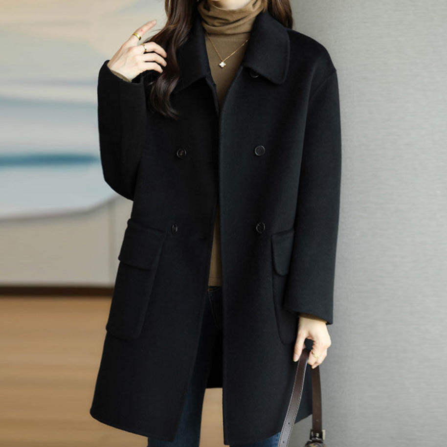 WW | Winterjacke Mit Aufgesetzten Taschen Für Damen - Herbst