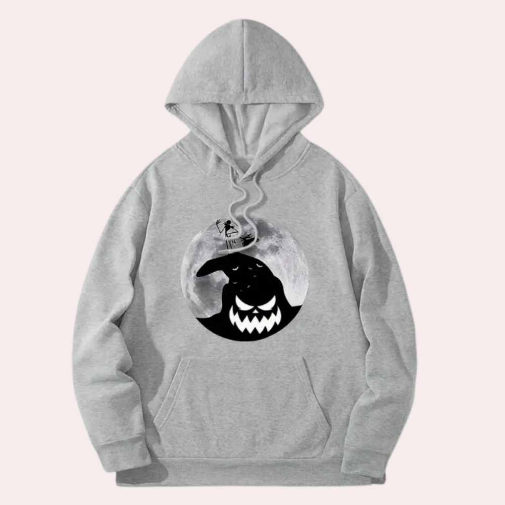 WW | Halloween Kapuzenpulli Für Herren Mit Gruseligem Druck