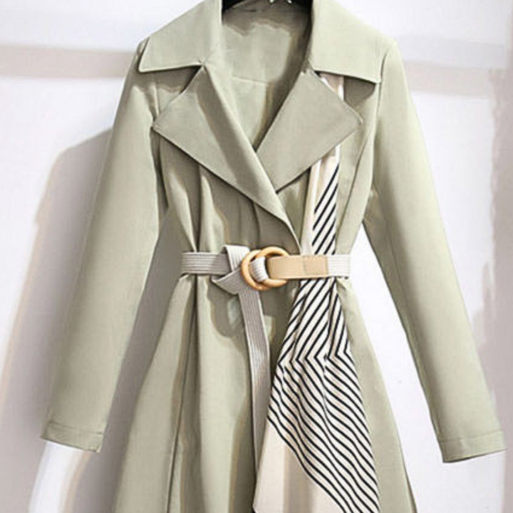 Damen Trenchcoat mit Gürtel