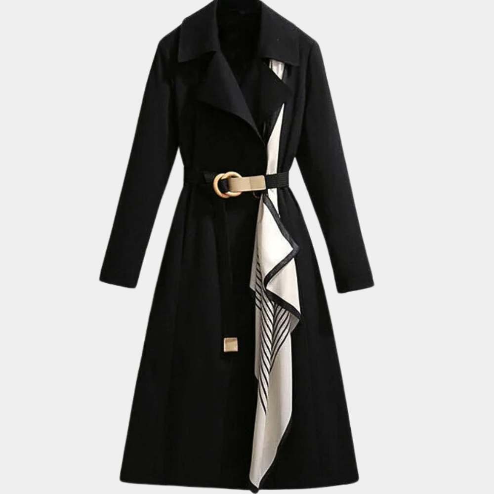 Damen Trenchcoat mit Gürtel