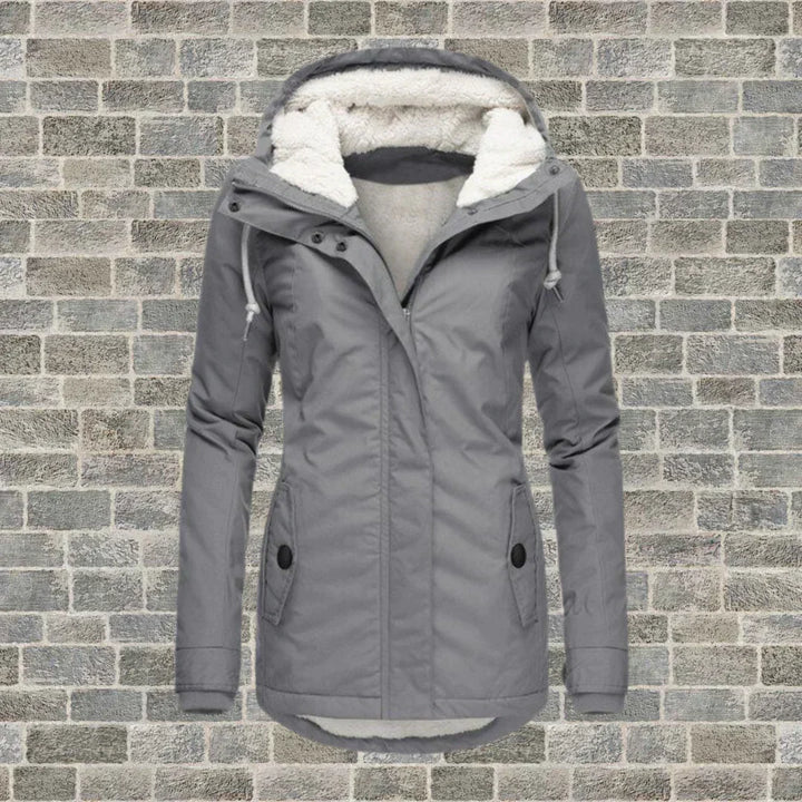 W&W Mode | Modischer Mantel mit Kapuze für Winter und Herbst