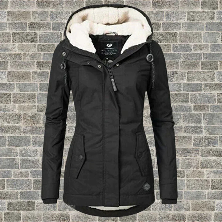 W&W Mode | Modischer Mantel mit Kapuze für Winter und Herbst