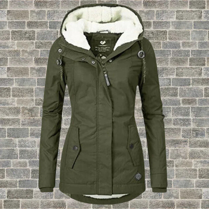 W&W Mode | Modischer Mantel mit Kapuze für Winter und Herbst