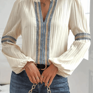 WW | Spitzen Boho Chic Bluse Für Frauen