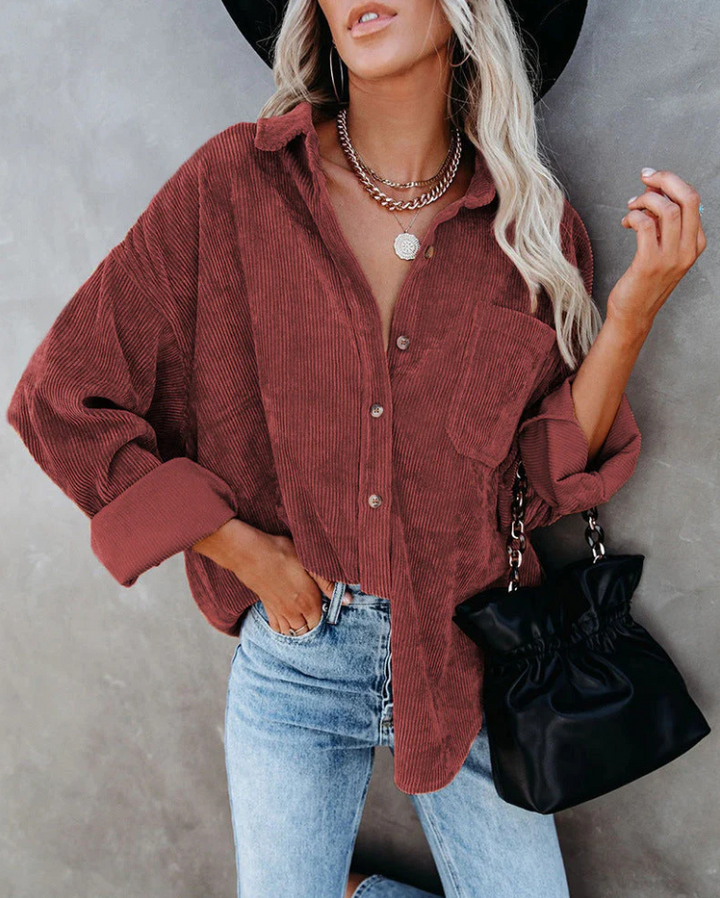 W&W Mode | Weinlese Cordjacke
