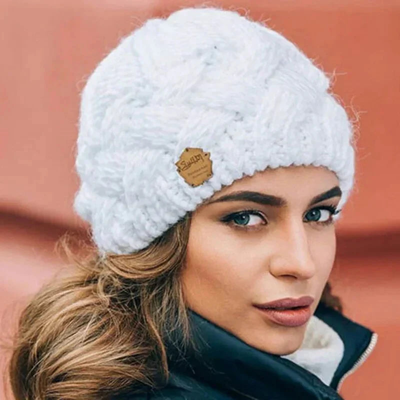Strickmütze aus weichem, warmem Garn mit flexibler Passform