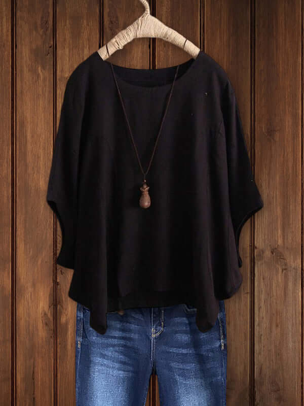 WW | Rundhalsausschnitt Tunika Top