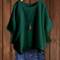 WW | Rundhalsausschnitt Tunika Top