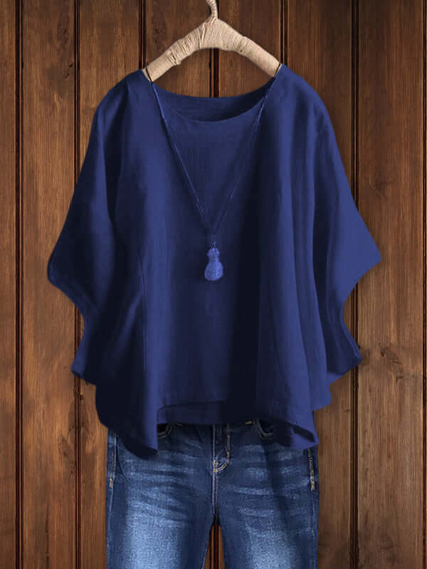 WW | Rundhalsausschnitt Tunika Top