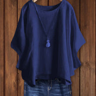 WW | Rundhalsausschnitt Tunika Top